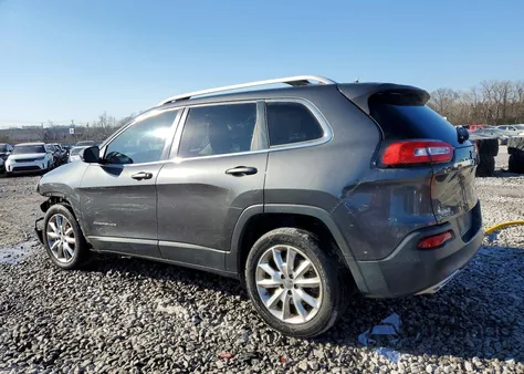 2017 Jeep Cherokee Limited z USA, uszkodzony, nr VIN 1C4PJLDS2HW549586